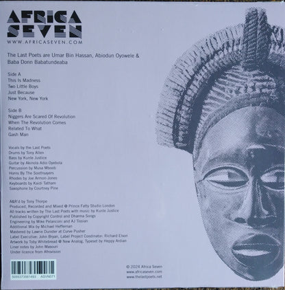 The Last Poets & Tony Allen feat Egypt 80 - Africanism Vinyl, LP, Album