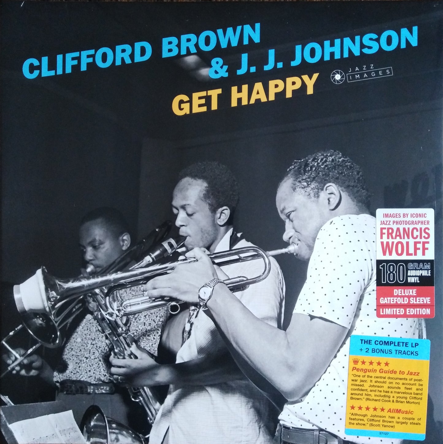Clifford Brown &amp; JJ Johnson – Get Happy Vinyl, LP, Album