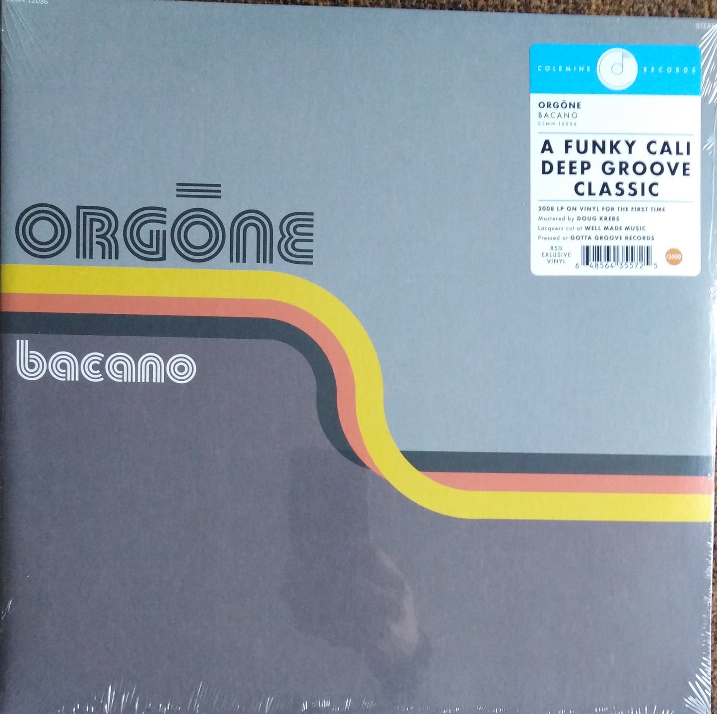 Orgone – Bacano 2 x Vinyl, LP, Album orange RSD 2024