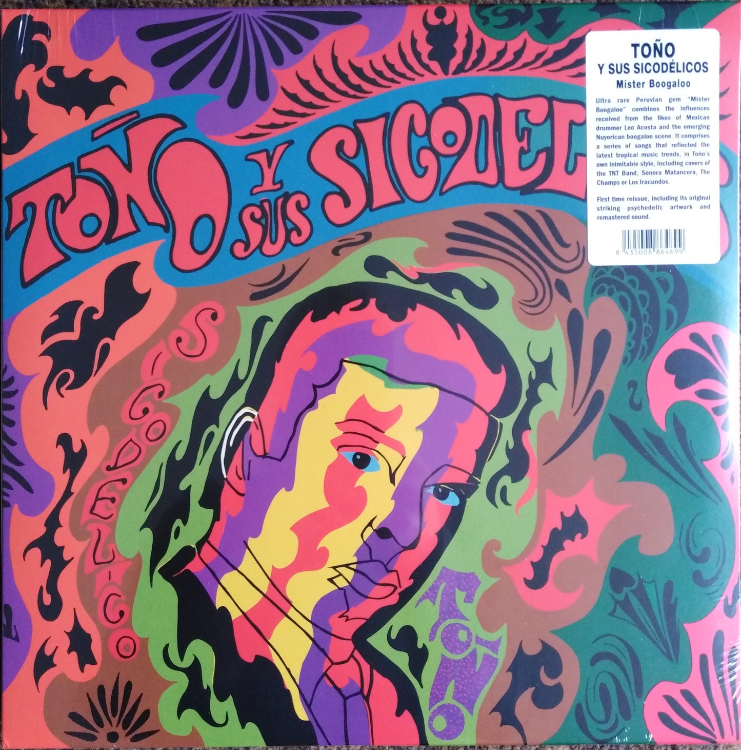 Toño Y Sus Sicodelicos – Mister Boogaloo Vinilo, LP, Álbum