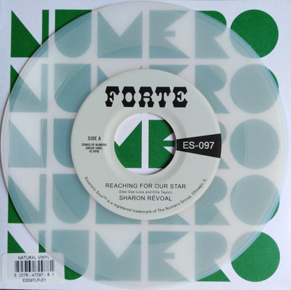 Sharon Révoal – Reaching For Our Star / Run Between The Raindrops Vinyl, 7" clear