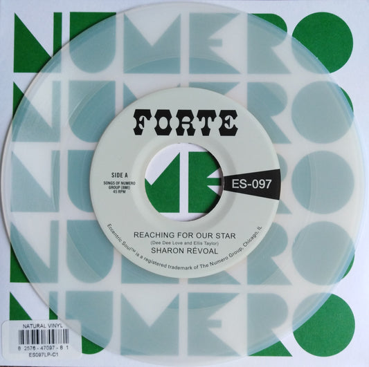 Sharon Révoal – Reaching For Our Star / Run Between The Raindrops Vinyl, 7" clear