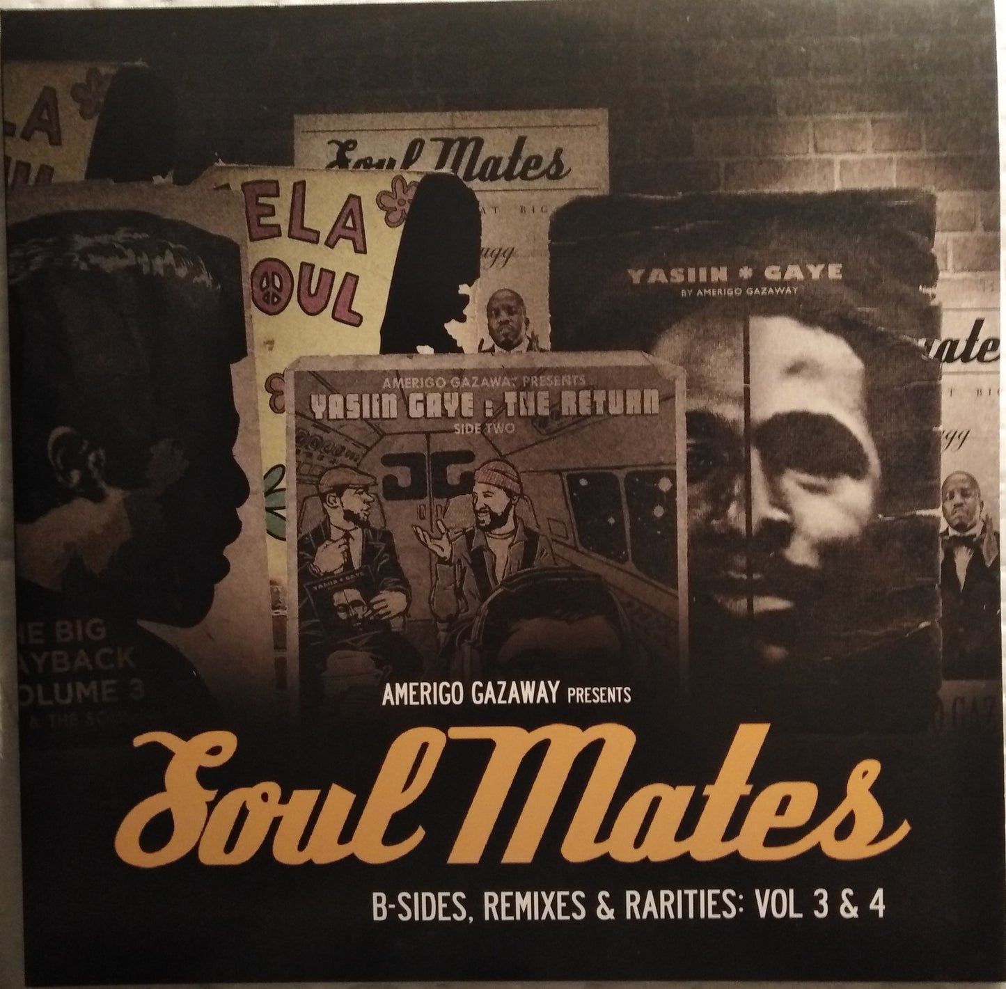Amerigo Gazaway – Soul Mates: Caras B, Remixes, Rarities: Vol. 3 y 4 Vinilo, 2x LP, Álbum