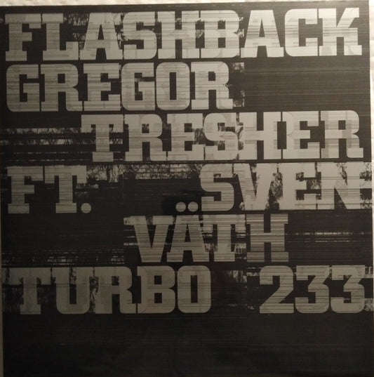 Gregor Tresher Feat Sven Väth – Flashback / I See You Vinyl, 12"