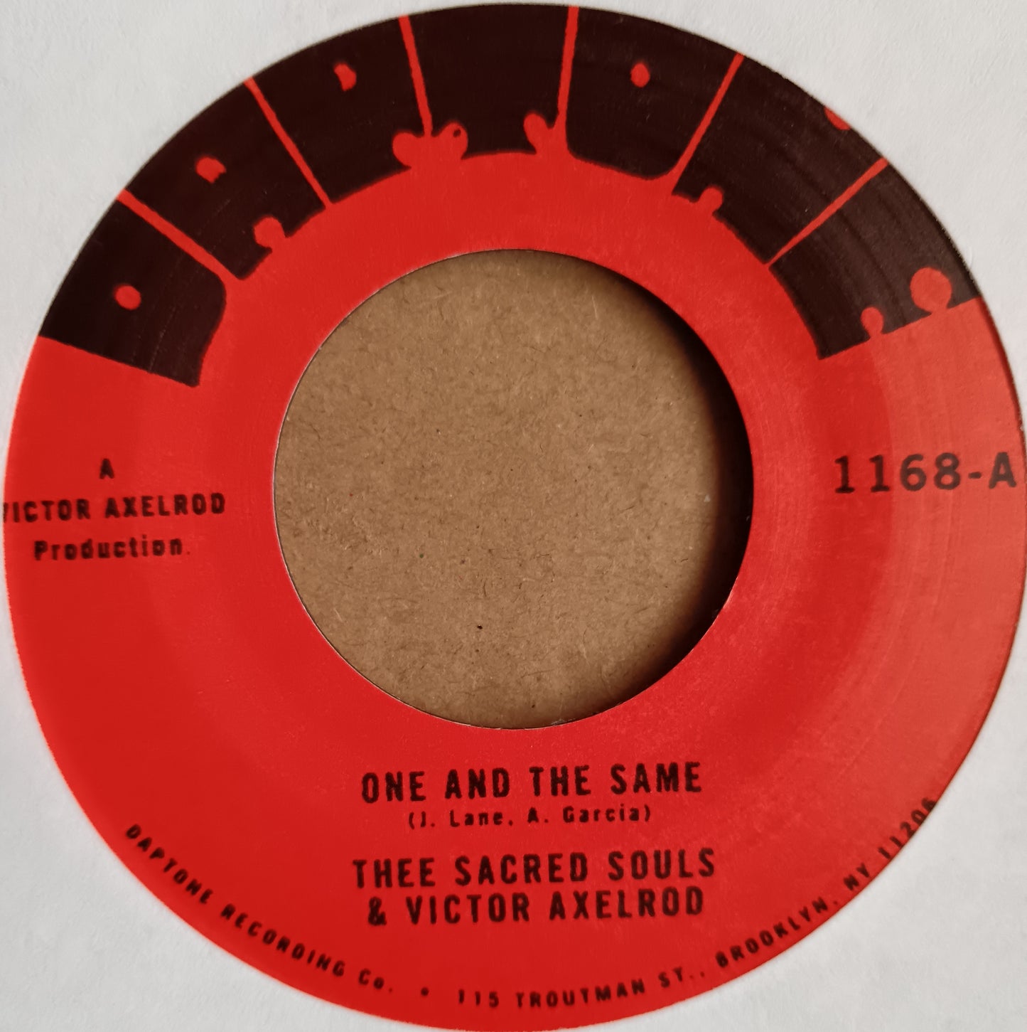Thee Sacred Souls & Victor Axelrod - One And The Same / Same Difference Vinyl, 7"