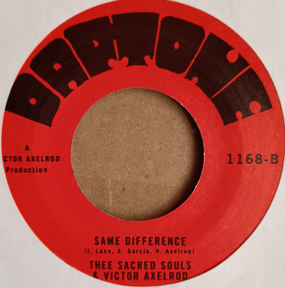 Thee Sacred Souls & Victor Axelrod - One And The Same / Same Difference Vinyl, 7"