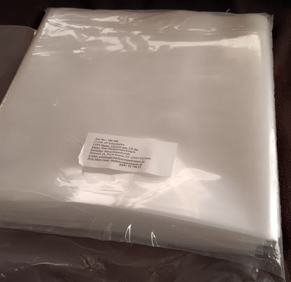 LP Cover Schutzhülle für Vinyl Schallplatte 12" 150 mµ  (100 St.)