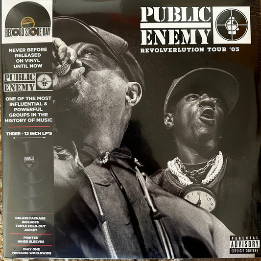 Public Enemy – Revolverlution Tour 2003 Vinyl, 3x LP, Deluxe Edt RSD 2024
