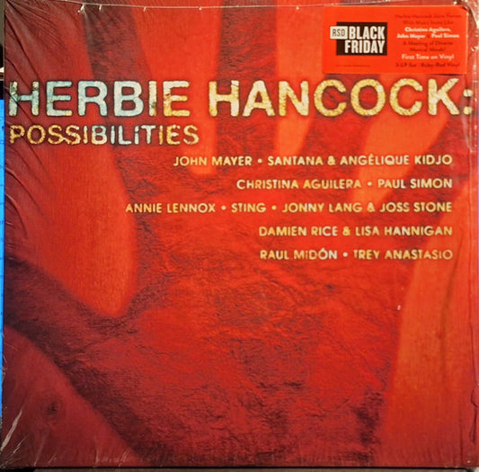 Herbie Hancock – Possibilities 3x Vinyl, LP, Album, Reissue, Remastered red RSD 2024