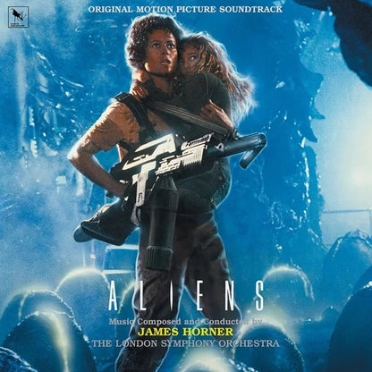 James Horner – Aliens (Original Motion Picture Soundtrack) Vinyl, LP, Album, Reissue silver