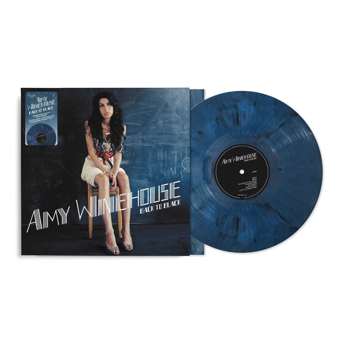 Amy Winehouse – Back To Black Vinyl, LP, Album, Reissue, Limited Edt blue marbled