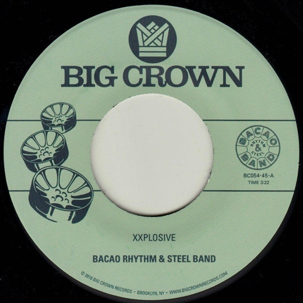 The Bacao Rhythm & Steel Band – Xxplosive / Burn Vinyl, 7"