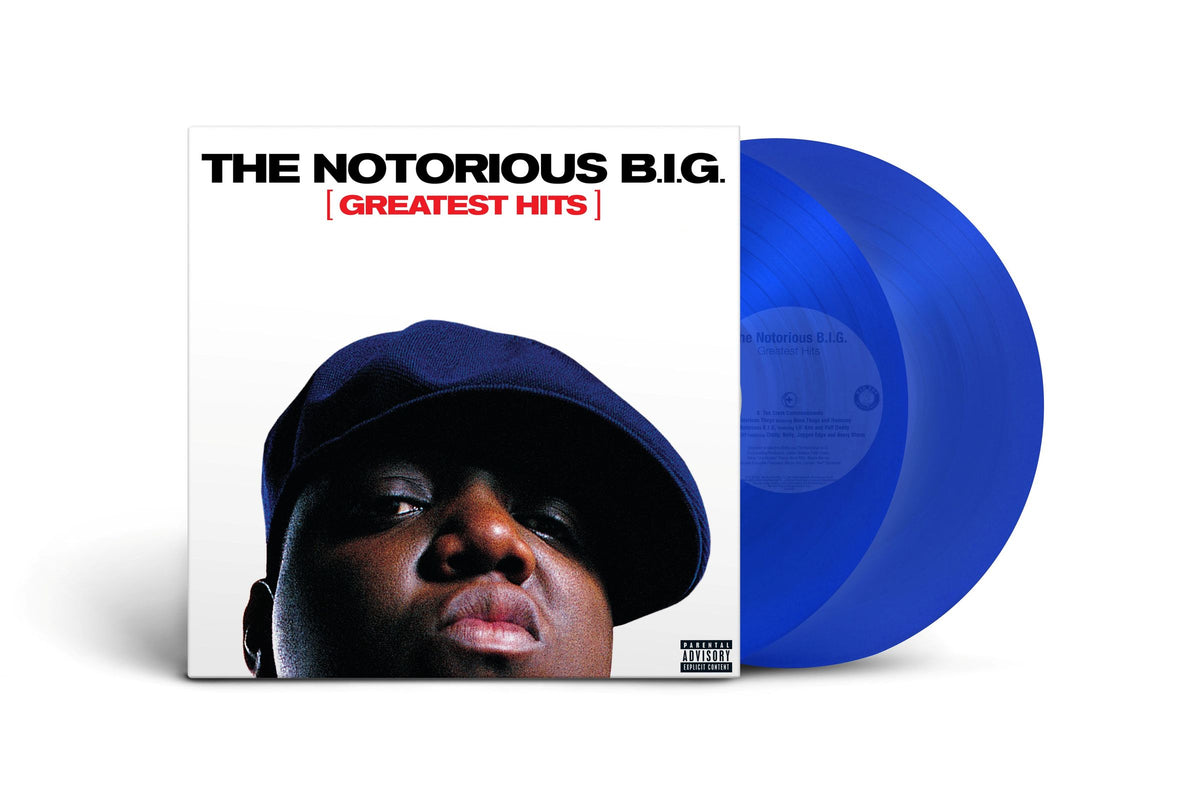 The Notorious B.I.G. – Greatest Hits 2x Vinyl, LP Compilation, Limited Edt blue