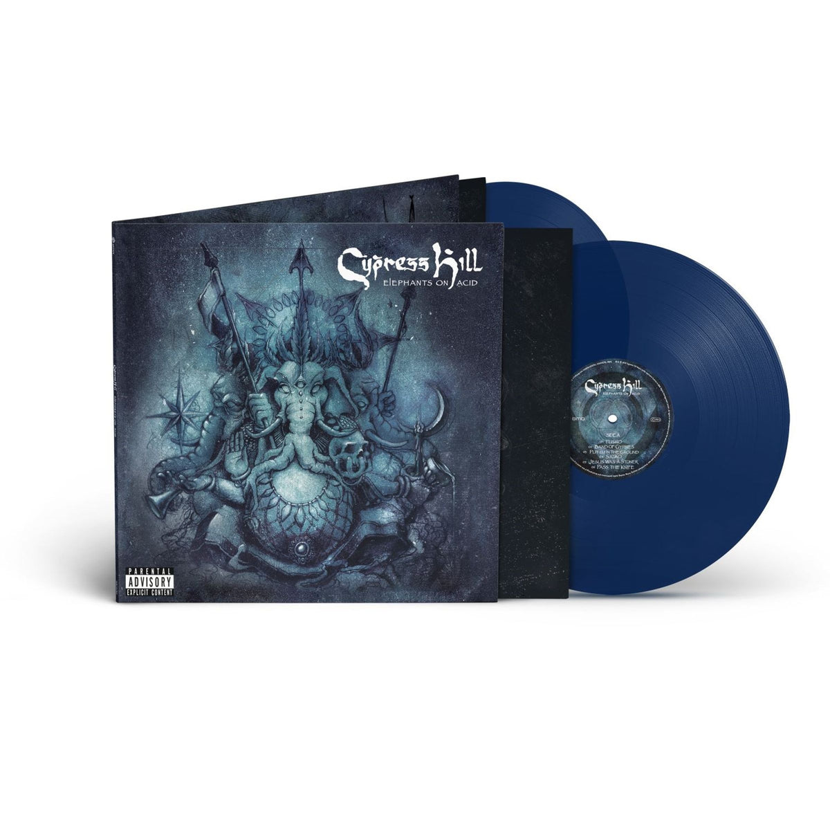 Cypress Hill – Elephants On Acid 2x Vinyl, LP, Album, Reissue blue