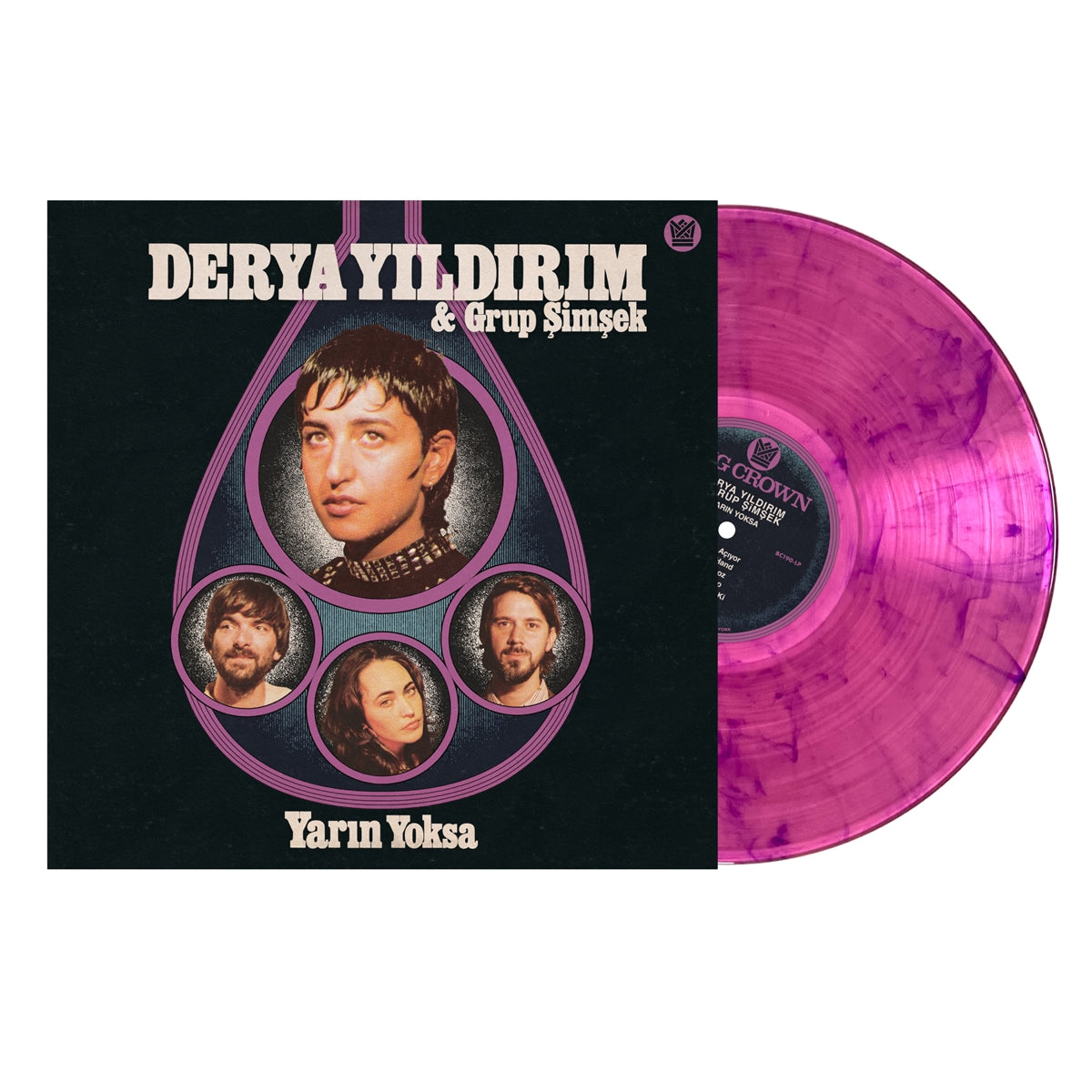 Derya Yildirim & Grup Simsek - Yarin Yoksa Vinyl, LP, Album purple