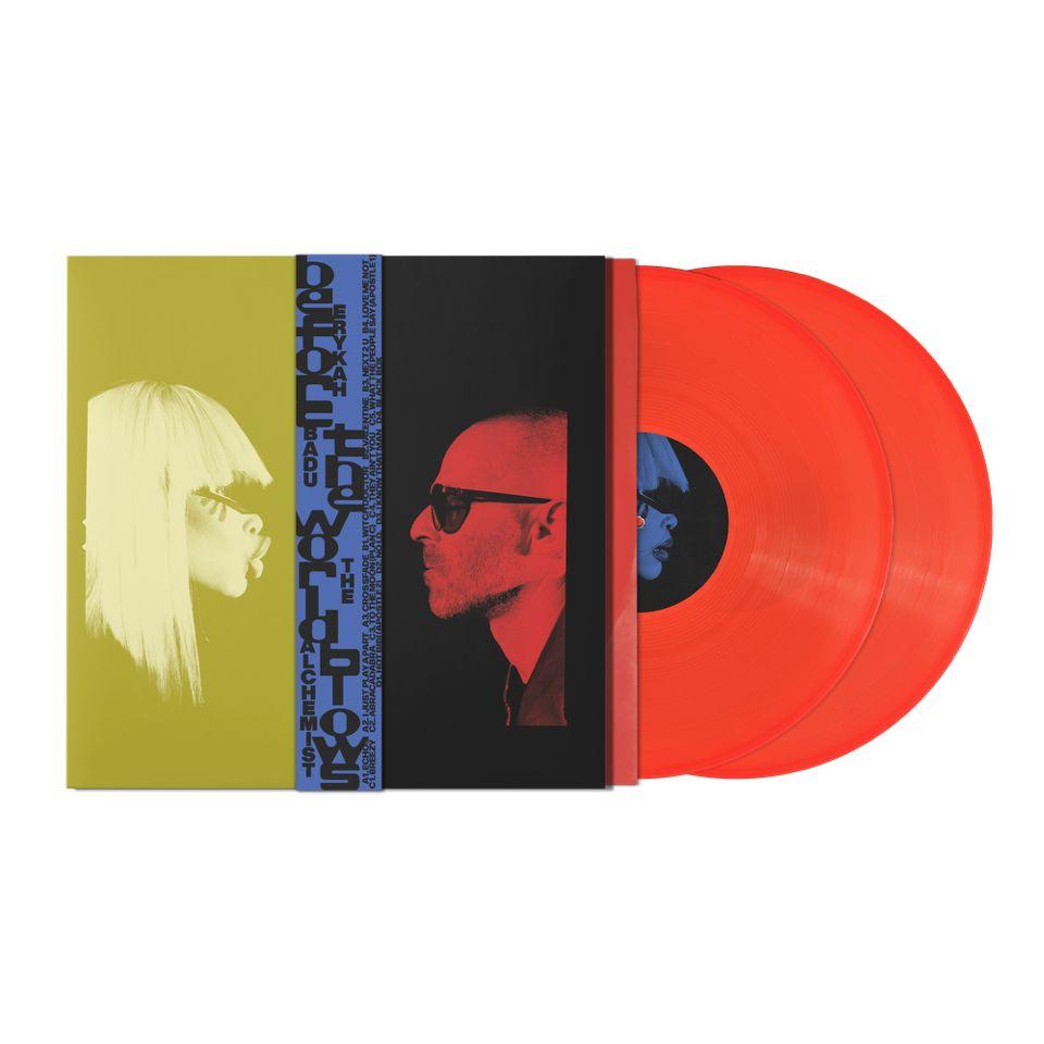 Erykah Badu & The Alchemist – Before The World Blows 2x Vinyl, LP, Album orange
