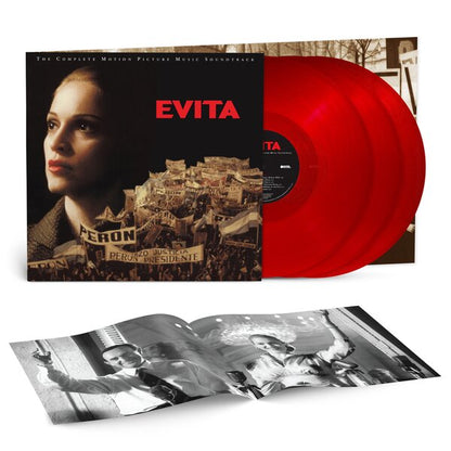 Andrew Lloyd Webber And Tim Rice – Evita (Music From The Motion Picture) 3x Vinyl, LP, Compilation, Limited Edt, Red