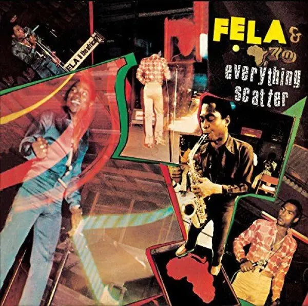 Fela Kuti & Africa 70 – Everything Scatter Vinyl, LP, Album, Reissue
