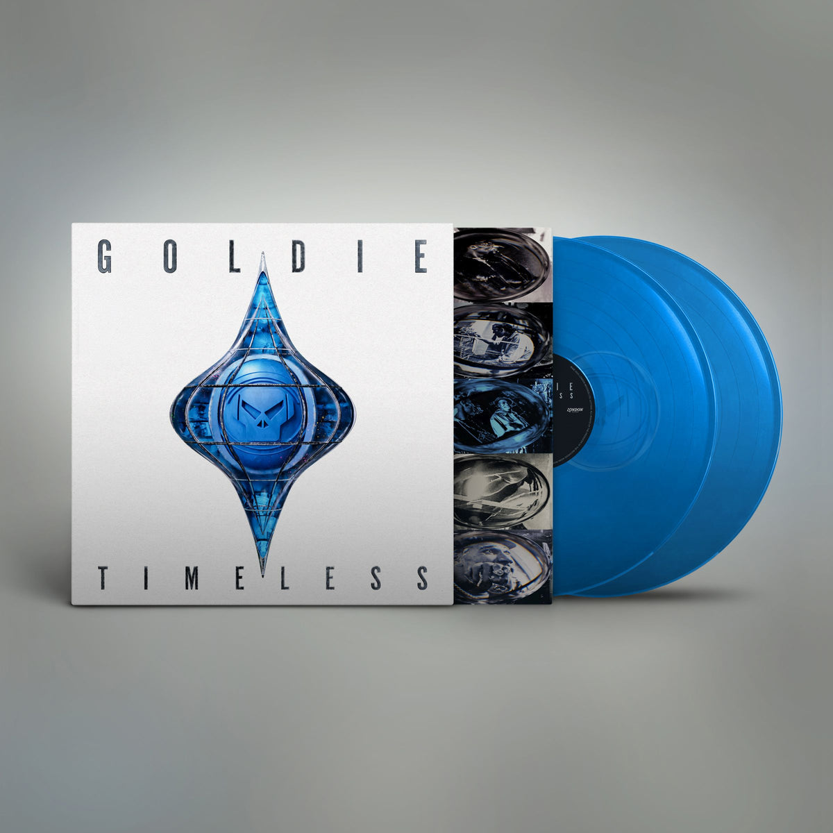 Goldie – Timeless 2x Vinyl, LP, Album, Reissue blue transparent