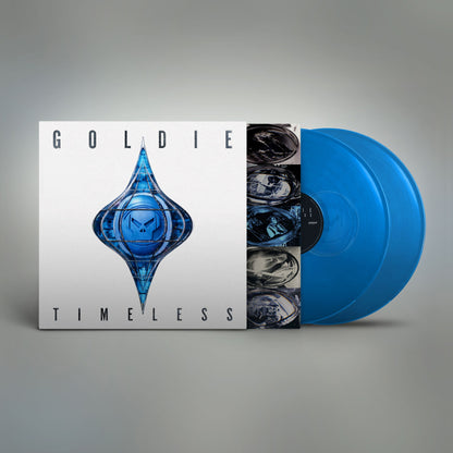 Goldie – Timeless 2x Vinyl, LP, Album, Reissue blue transparent