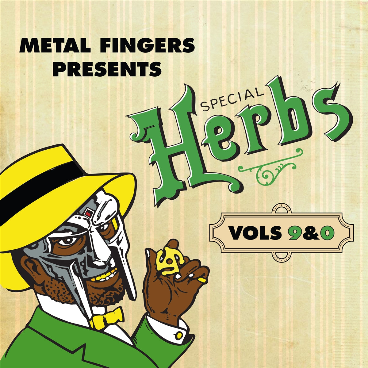 MF Doom: Metal Fingers – Special Herbs (Vols 9&0) 2x Vinyl, LP, Compilation, Reissue green