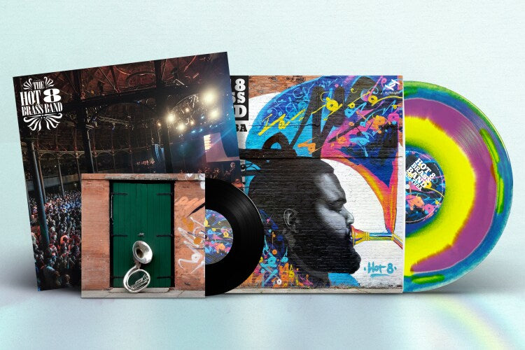 Hot 8 Brass Band - Big Tuba Vinyl, LP, Album + 7" Single - Tri-Coloured