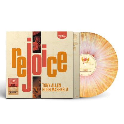 Tony Allen And Hugh Masekela – Rejoice Vinyl, LP, Album, Reissue orange-white-pink splatter