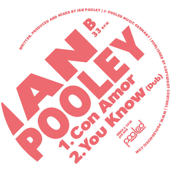 Ian Pooley - You Know Vinyl, 12", EP