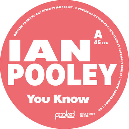 Ian Pooley - You Know Vinyl, 12", EP