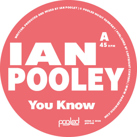 Ian Pooley - You Know Vinyl, 12", EP
