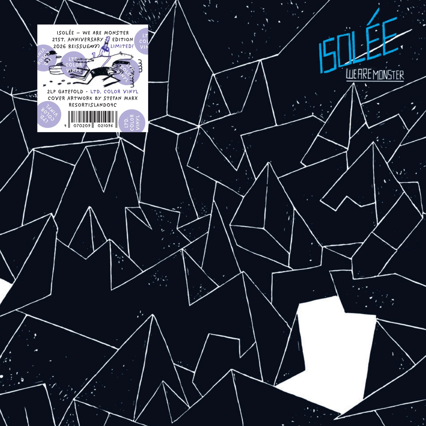 Isolee – We Are Monster 2x Vinyl, 12", Album, Reissue, Limited Edt, White