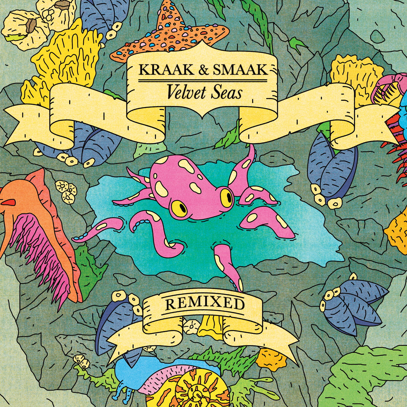 Kraak & Smaak - Velvet Seas Remixed Vinyl, 12", EP