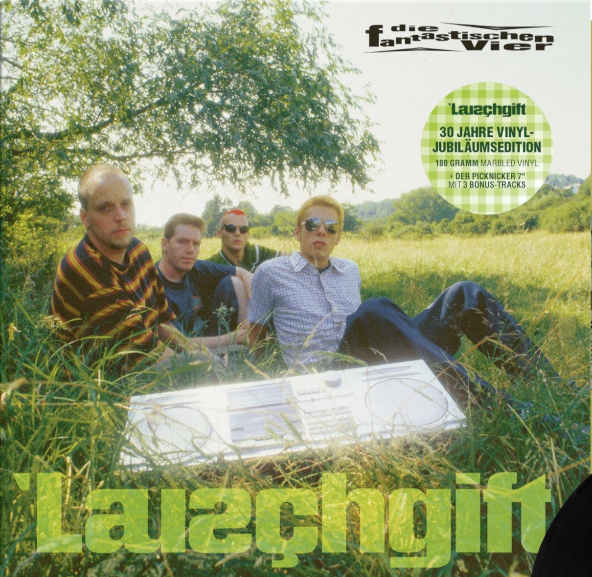 Die Fantastischen Vier – Lauschgift 2x Vinyl, LP, Album, Reissue, 30 Years Anniversary Edt, Marbled + 7"