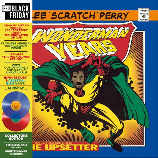 Lee "Scratch" Perry – Wonderman Years 2x Vinyl, LP, Compilation, Reissue Red+Blue RSD BF2026