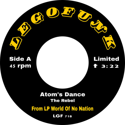 The Rebel - Atom's Dance / Jungle Jazz Vinyl, 7"
