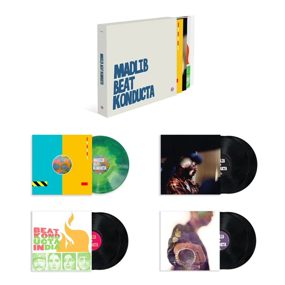 Madlib - The Beat Konducta (Vol. 0-6) 7x Vinyl, LP, Album, Limited Edition, Box-Set