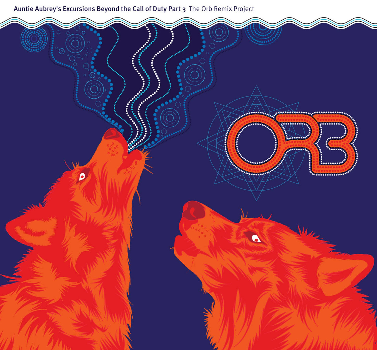 The Orb Remix Project - Auntie Aubrey's Excursions Beyond The Call Of Duty Pt. 3 Vinyl, 4xLP, Album, Limited Edt blue