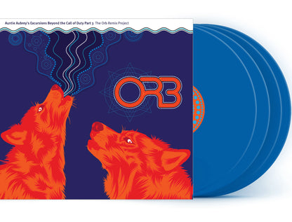 The Orb Remix Project - Auntie Aubrey's Excursions Beyond The Call Of Duty Pt. 3 Vinyl, 4xLP, Album, Limited Edt blue