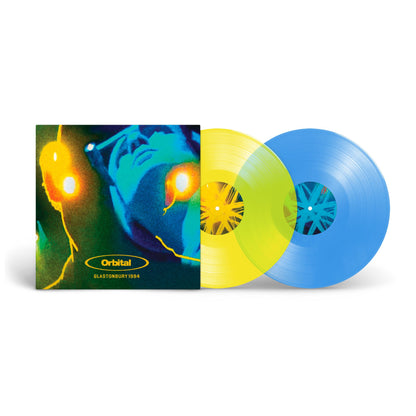 Orbital – Live At Glastonbury 1994 - 2004 Vinyl, 2xLP, Album, Limited Edt yellow-blue
