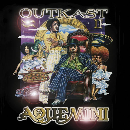 Outkast - Aquemini  2x Vinyl, LP, Album, Reissue, Pink Jelly Bloom Splatter