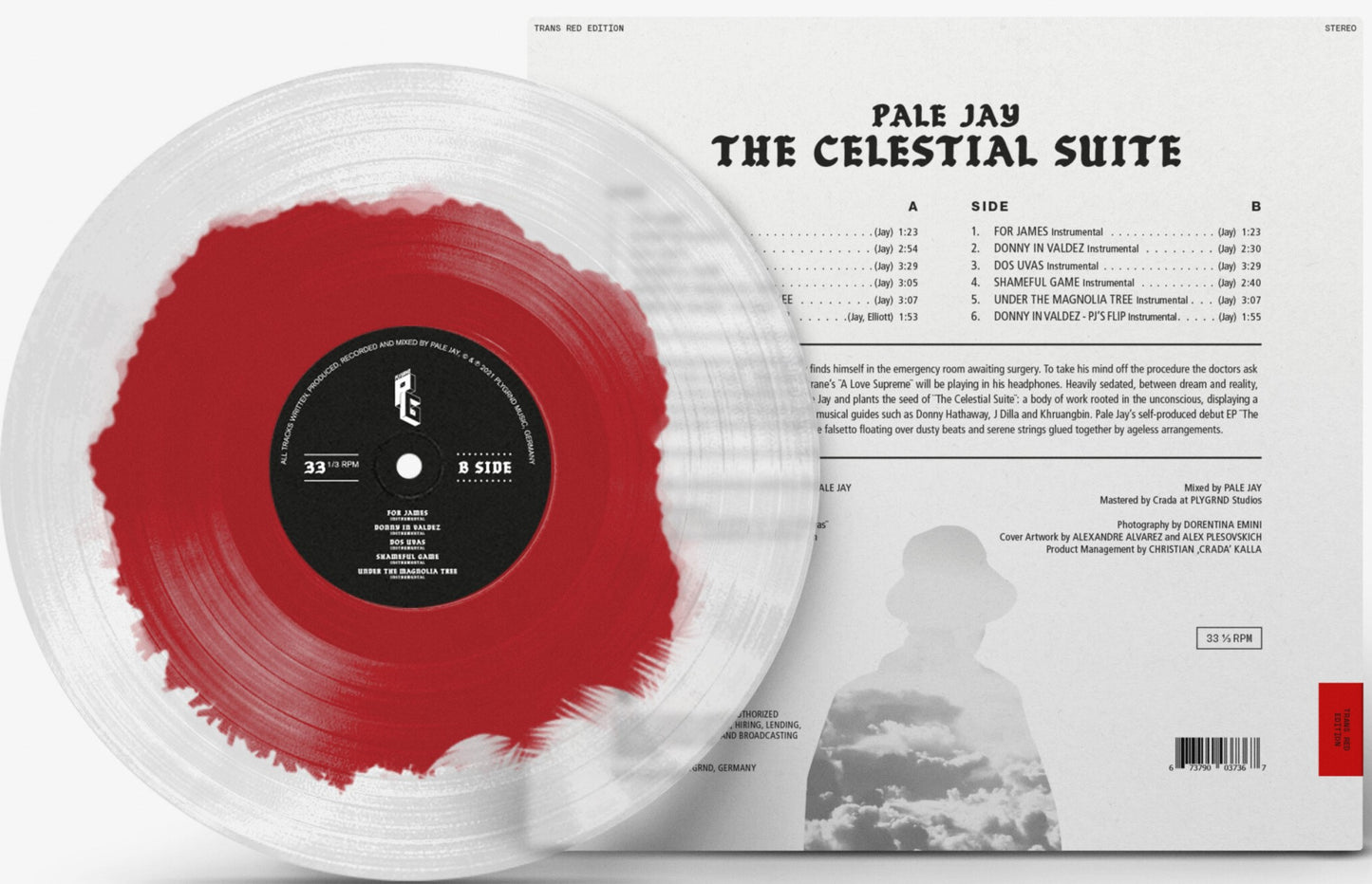 Pale Jay – The Celestial Suite Vinyl, LP, Reissue, Signed Trans Red Edition