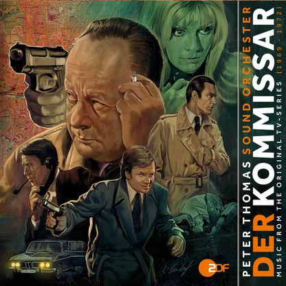Peter Thomas Sound Orchestra – Der Kommissar - Music From The Original TV-Series Vinyl, LP, Compilation, Limited Edt green