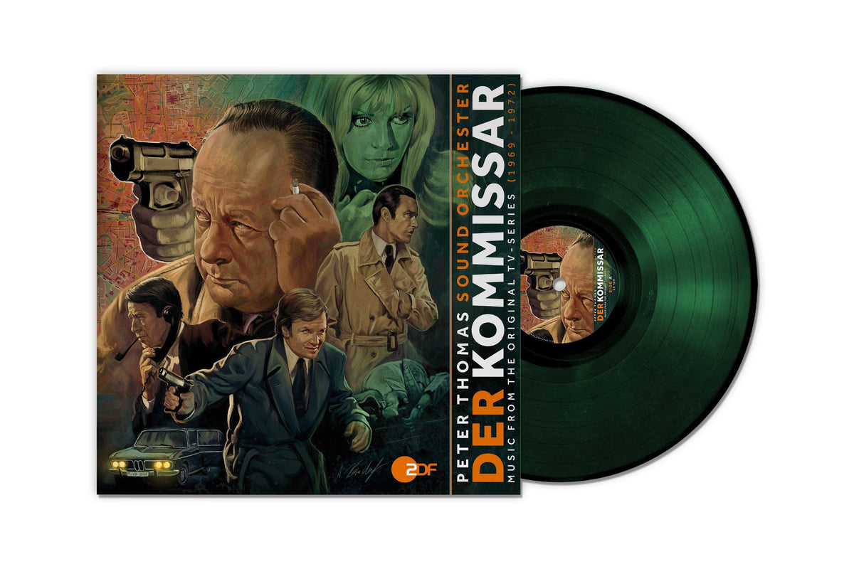 Peter Thomas Sound Orchestra – Der Kommissar - Music From The Original TV-Series Vinyl, LP, Compilation, Limited Edt green