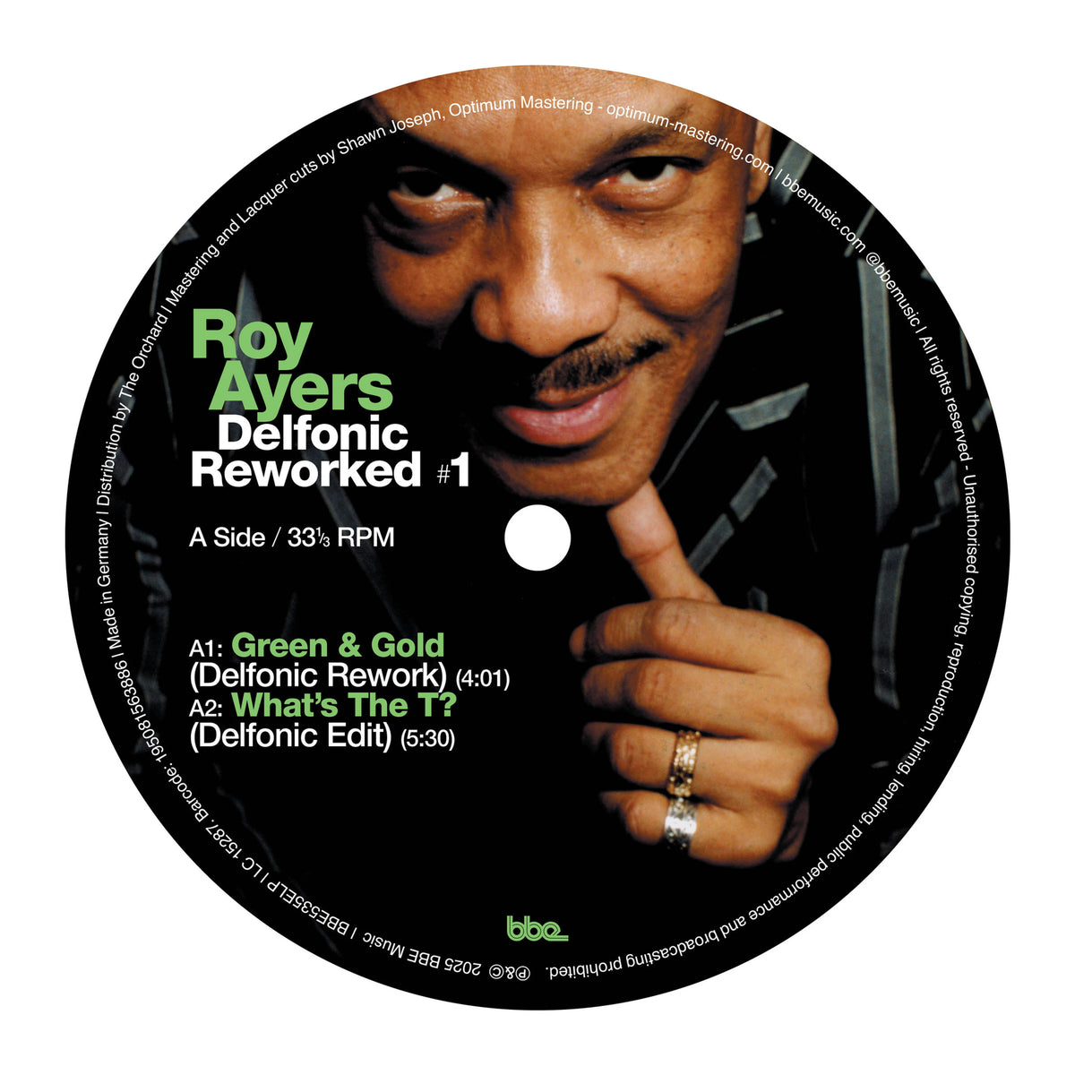 Roy Ayers – Delfonic Reworked #1 Vinyl, 12", EP