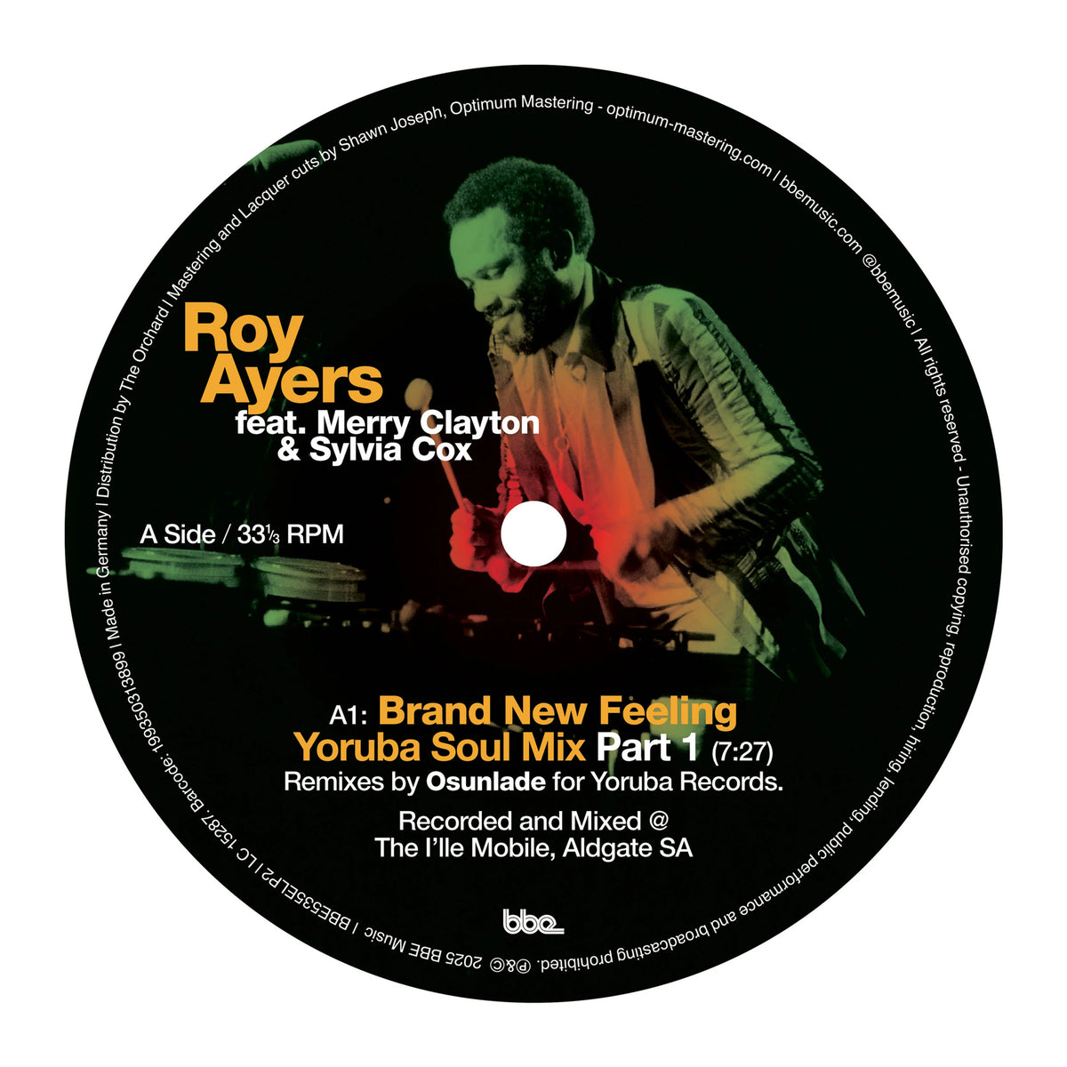 Roy Ayers Feat. Merry Clayton & Sylvia Cox – Brand New Feeling Vinyl, 12", Limited Edt