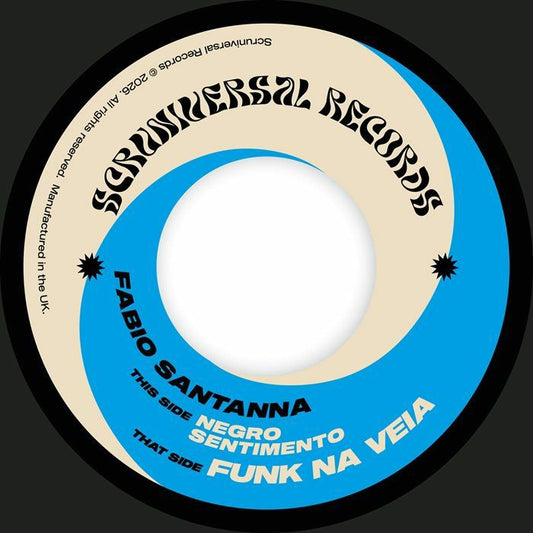 Fabio Santanna - Negro Sentimento / Funk Na Veia Vinyl, 7"