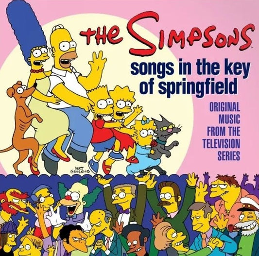 Songs In The Key Of Springfield (Original Music From The Simpsons) 2x Vinyl, LP, Compilation, Special Edt Yellow & Pink
