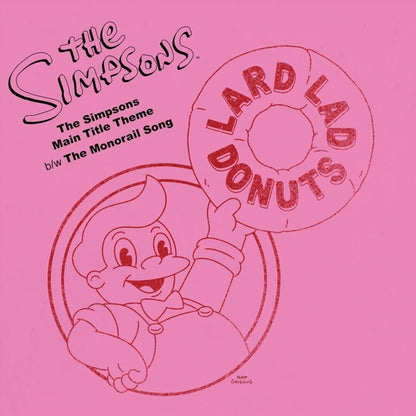 The Simpsons - Main Title Theme / The Monorail Song Vinyl, 10", Picture Disc "Donut"