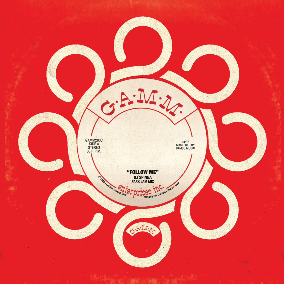 DJ Spinna - Follow Me Vinyl, 7"