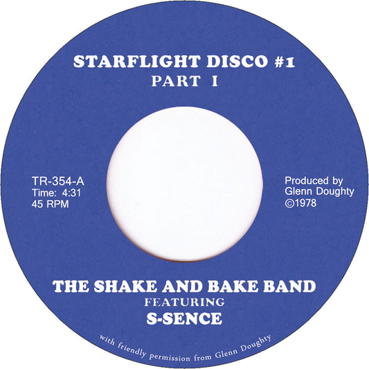 The Shake and Bake Band - Starflight Disco #1 Pt.1 / Pt.2 Vinyl, 7"